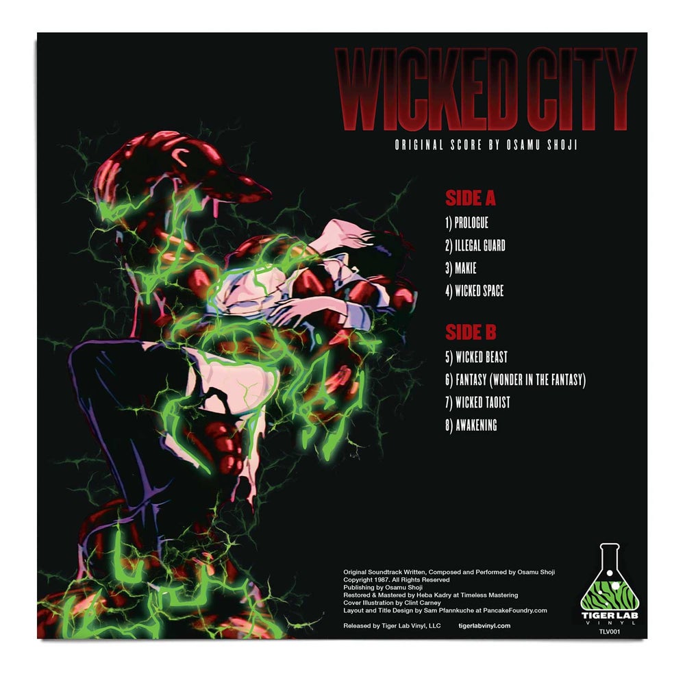 "Wicked City" LIMITED EDITION LP