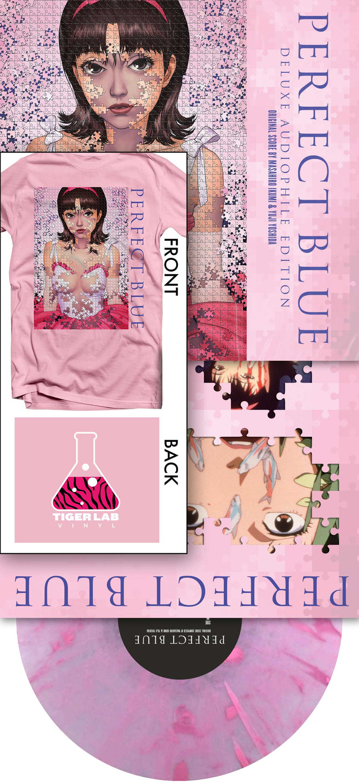 Perfect Blue: LP+Shirt Bundle