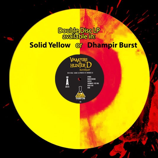 "Vampire Hunter D: Bloodlust" LIMITED EDITION LP